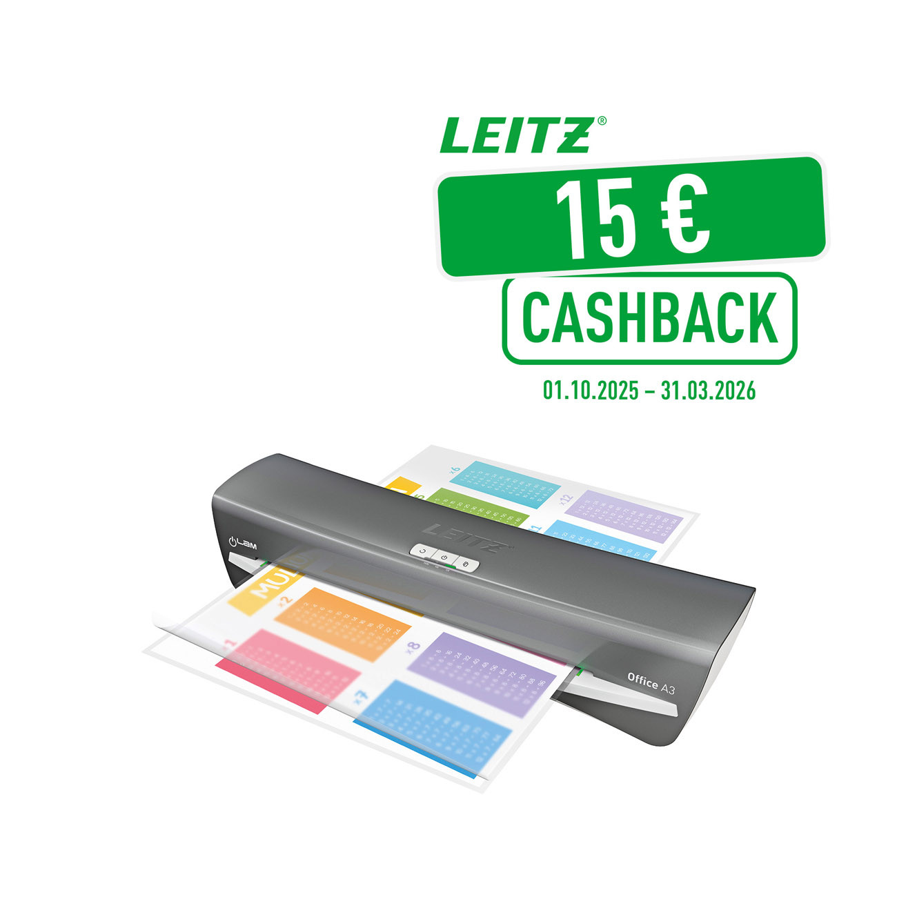 Leitz Plastifieuse iLAM Office Pro A3 - 80-175 microns - Argent