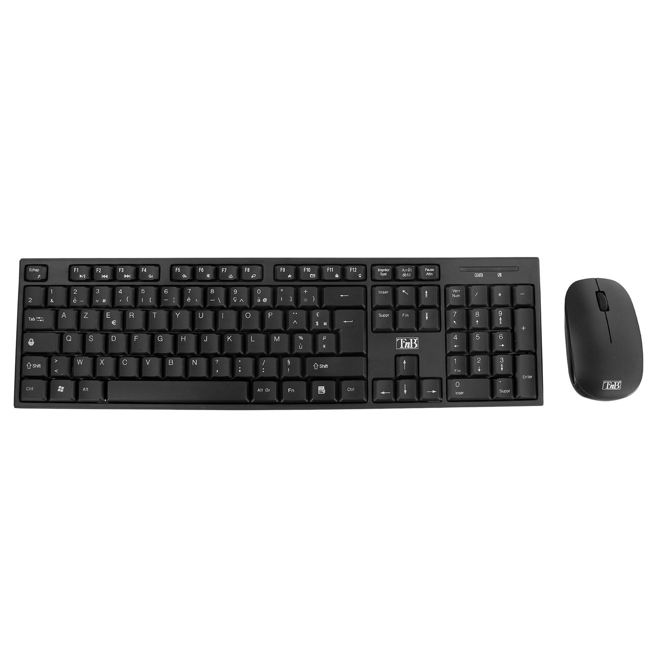 TNB Ensemble clavier-souris sans fil Classy - Noir