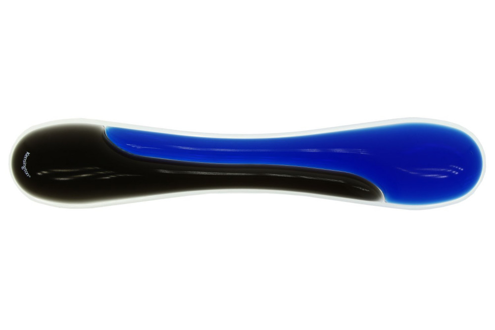 Kensington Repose-poignet Duo Gel - Noir / Bleu