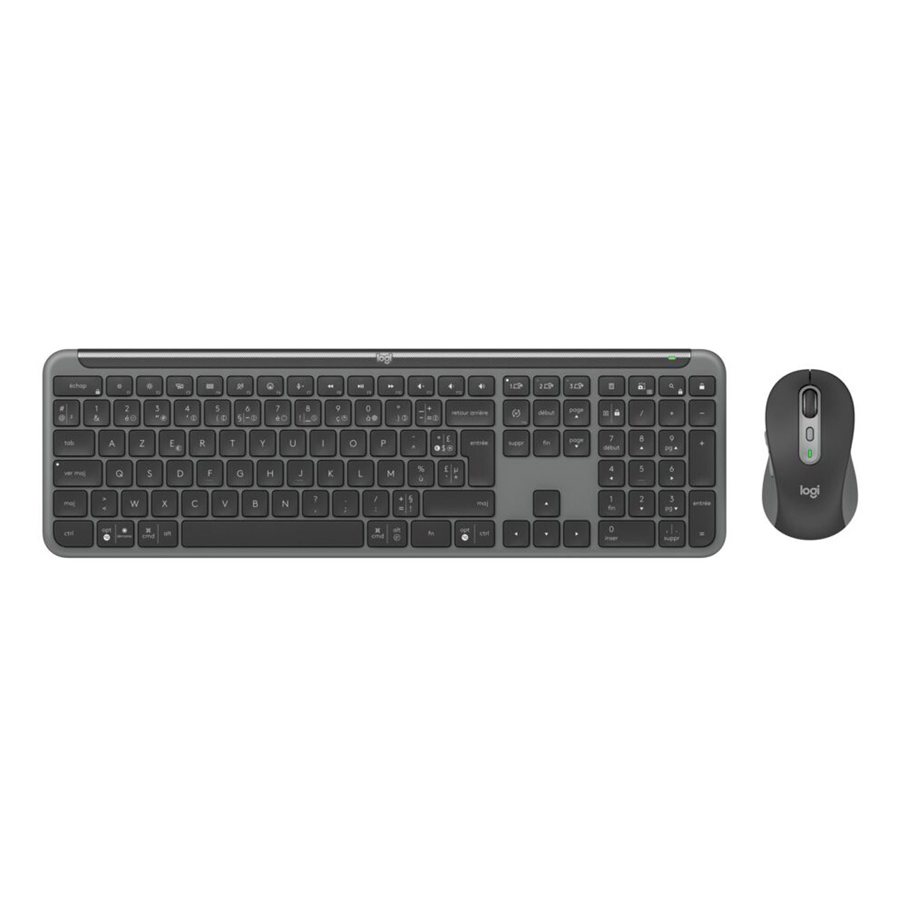 Clavier sans fil scissor Logitech Signature Slim Combo MK950 AZERTY incluse - vue 6