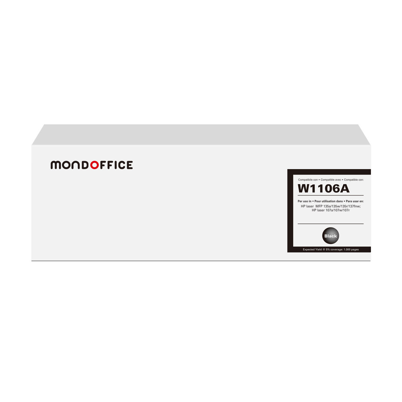 MONDOFFICE Toner compatible HP 106A - Noir
