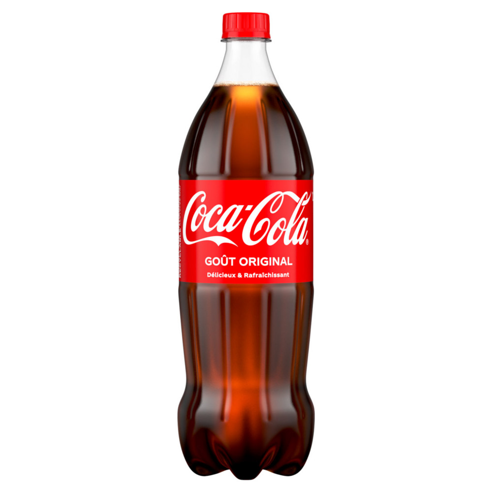 Coca-Cola Original Bouteille 1,25 L - Lot de 12