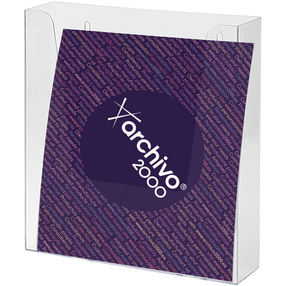 Archivo 2000 Prsentoir de table vertical format A5 transparent - 1 Case