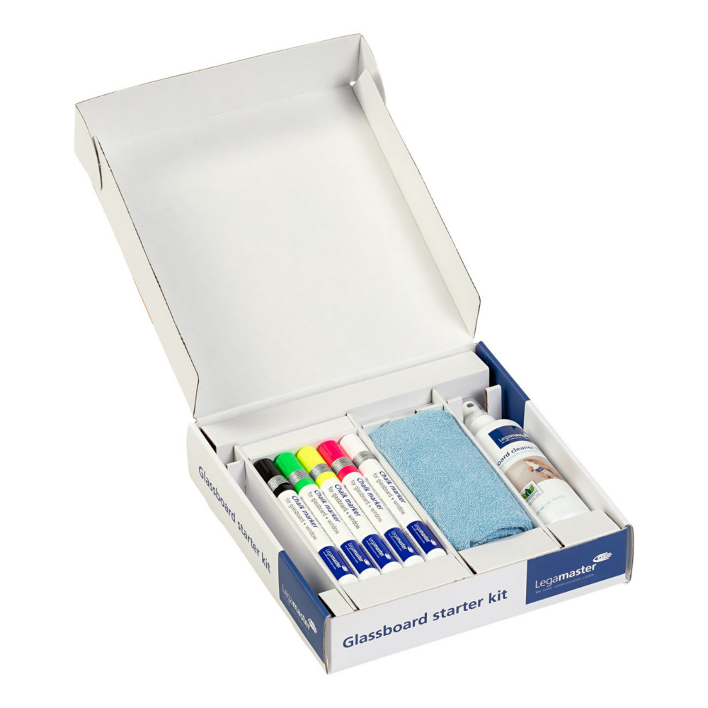 Legamaster Kit daccessoires Starter pour tableaux en verre - 11 pices