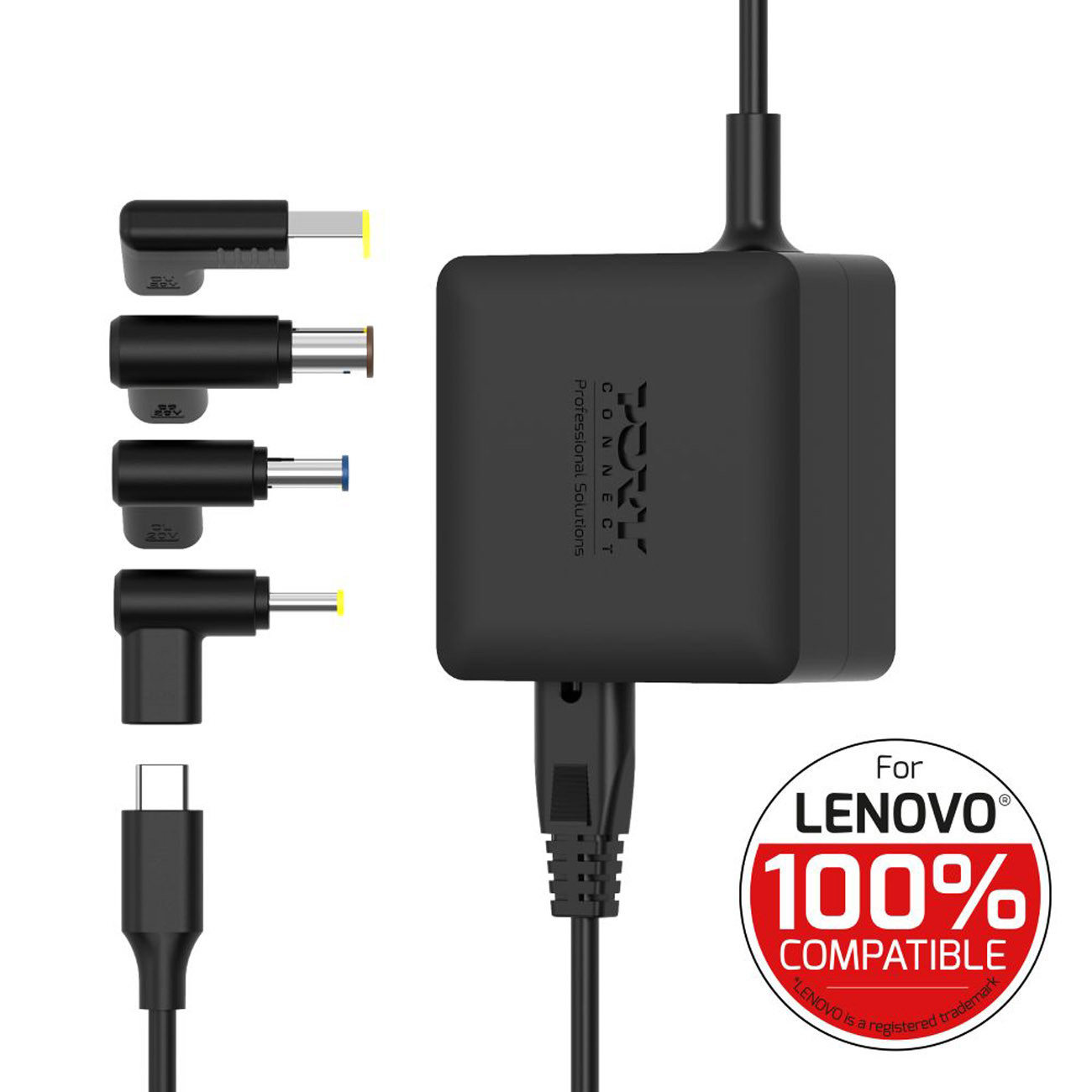 PORT Connect Lenovo Power Supply GaN USB Type C