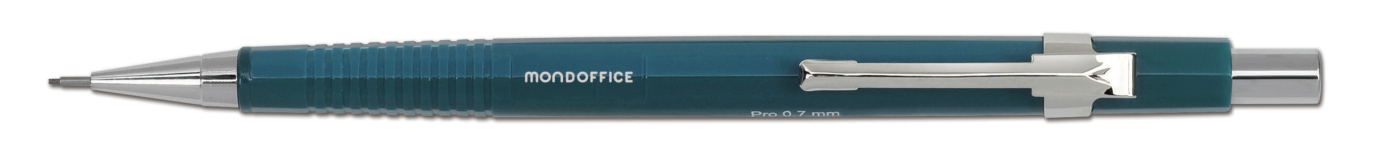 MONDOFFICE Porte-mine Tecnic corps bleu avec zone de préhension - mine HB de 0,7 mm
