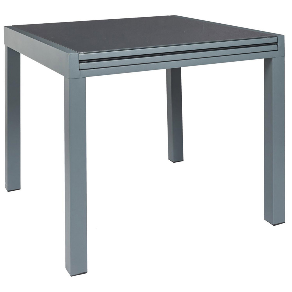 Table de jardin extensible Zora - Gris