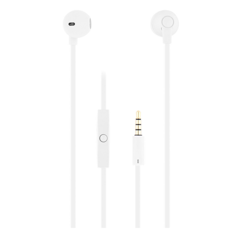 TNB Ecouteurs filaires SWEET - Connexion Jack 3,5 mm - Blanc