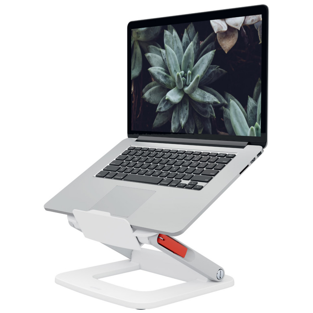 Leitz Ergo Support multi-angles rglable pour ordinateur portable - Blanc