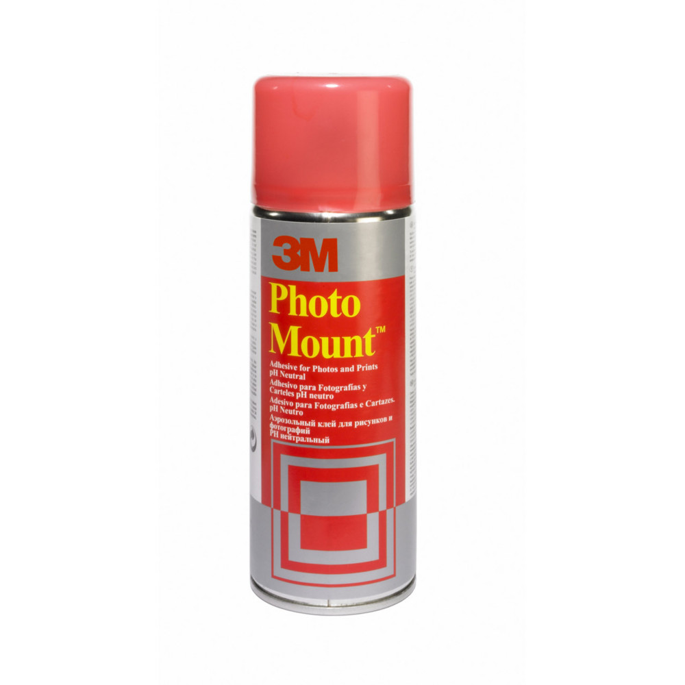 3M Colle adhsive permanente PhotoMount sous forme de spray bombe arosol 400ml