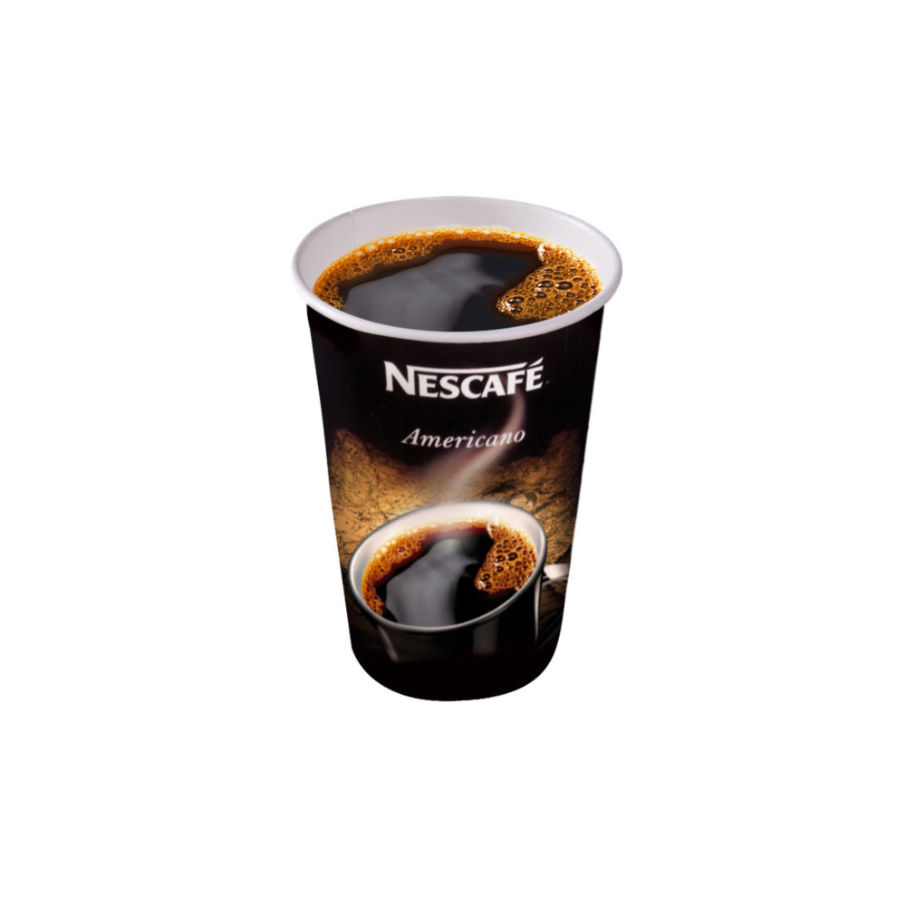 Papercup Gobelets operculs prdoss Nescaf Americano Relax 20 cl - Lot de 25
