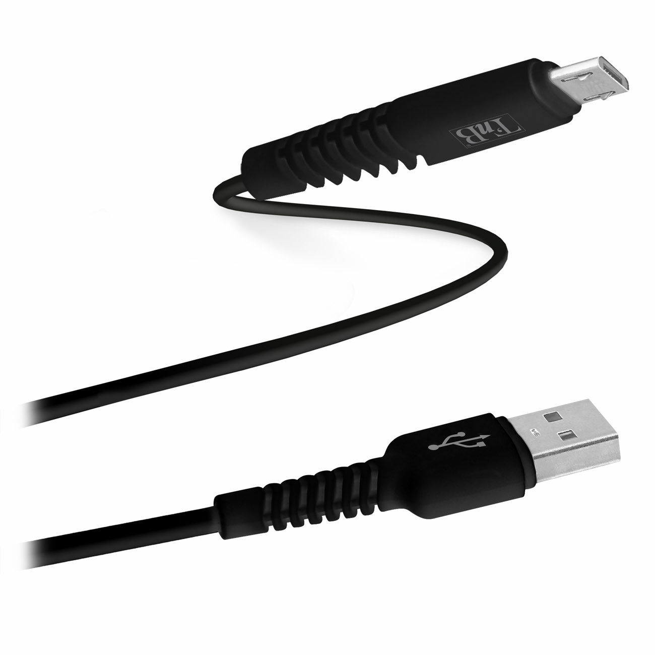 TNB Câble USB-A vers Micro USB - 1 m - Chargement 15W - Noir