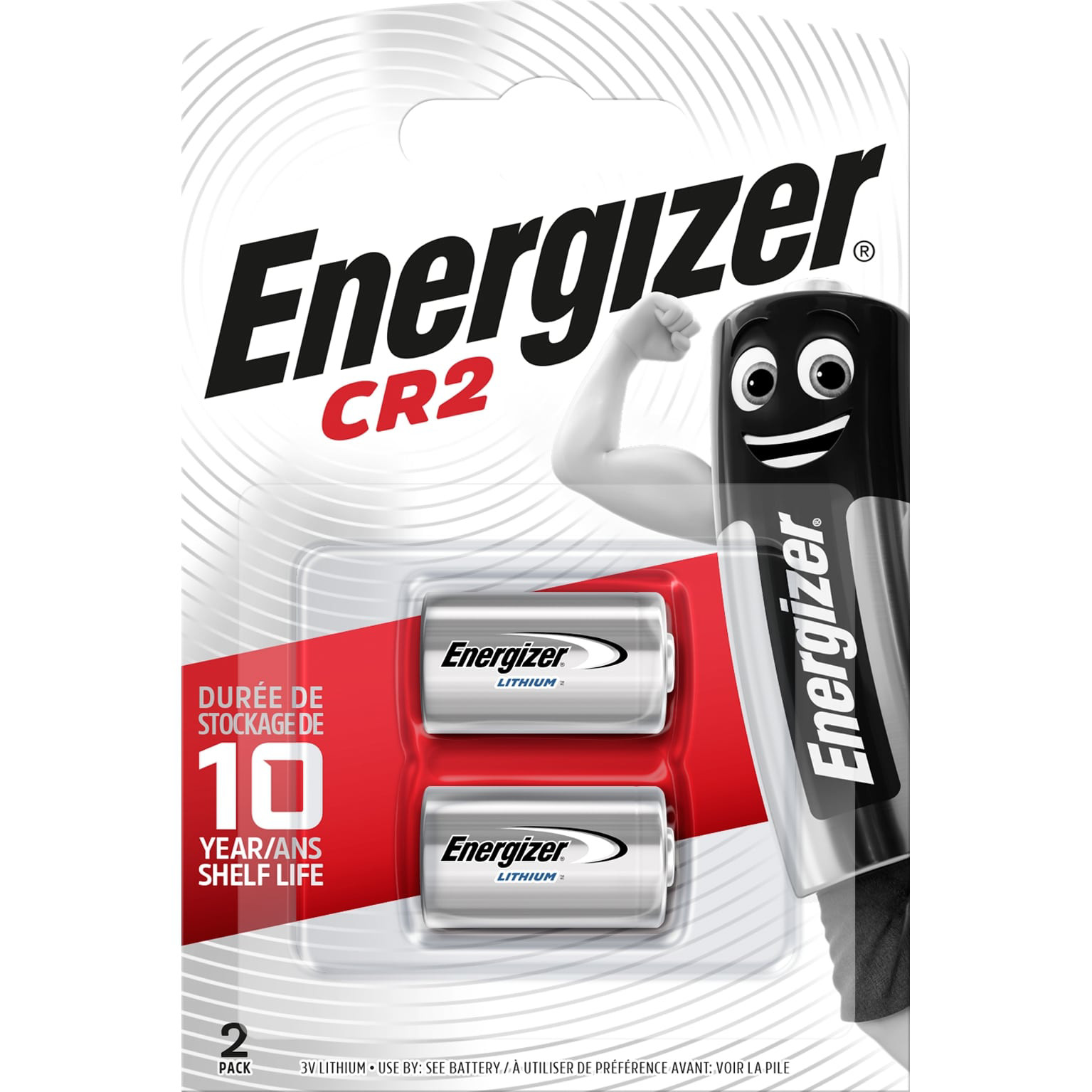 Energizer Pile photo CR2 / DLCR2 / CR2R - Lot de 2