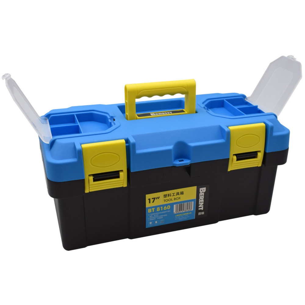 Safetool Caisse  outils vide - Jaune et bleu