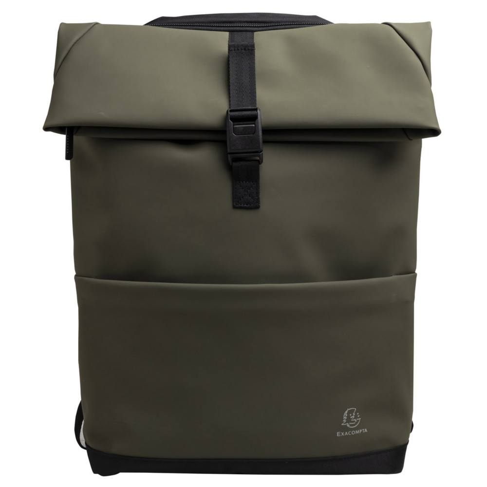 Exacompta Sac  dos impermable Exactive Young kaki pour ordinateur portable 15,6''