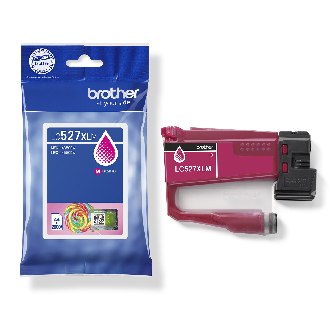 Cartouche Tinta Brother LC527XLM Original 2000 Pages - vue 8