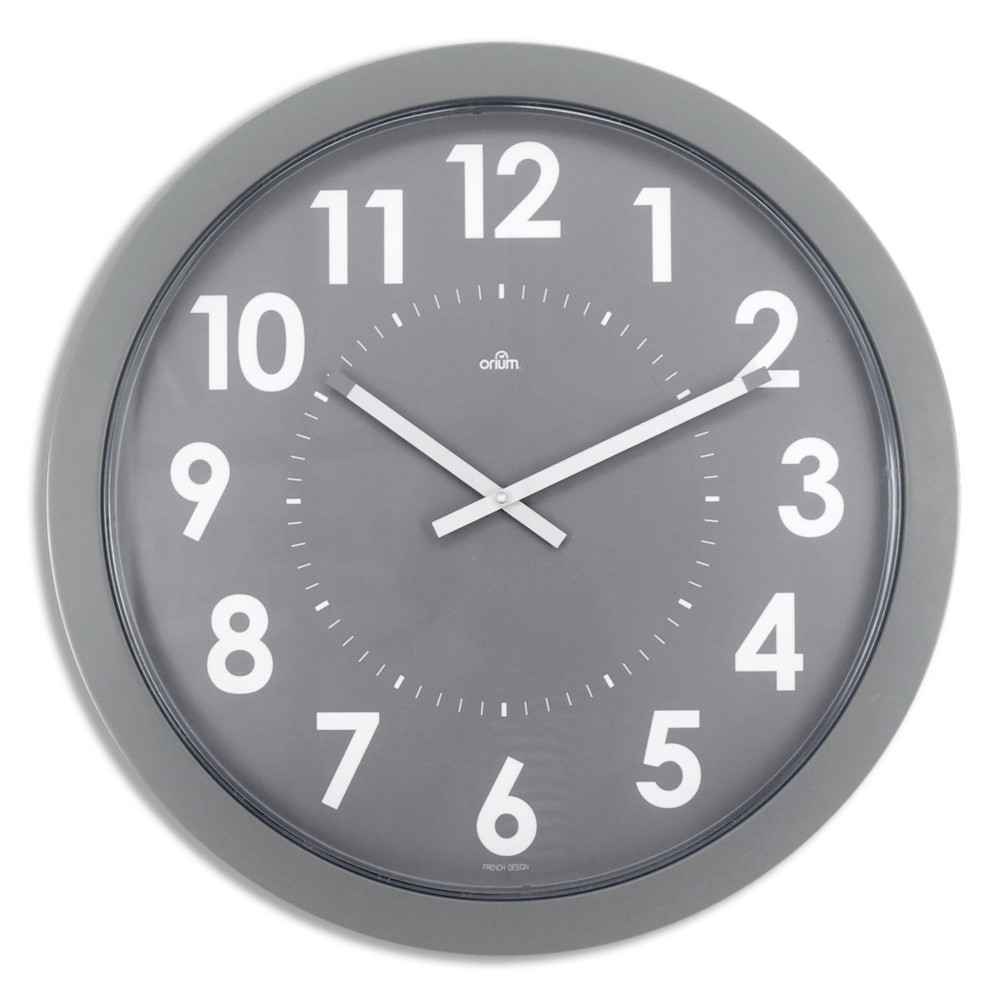 Orium Horloge murale gante Imperia  quartz silencieux - Gris