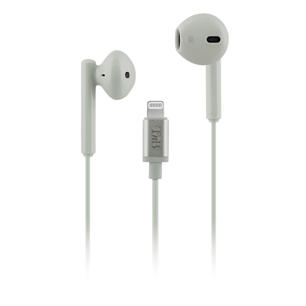 TNB Ecouteurs filaires Lightning Curv compatible Apple - Vert