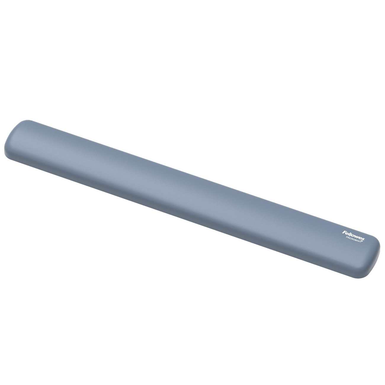 Fellowes Repose-poignet Breyta pour clavier classique - Coussin antibactérien en silicone doux - L. 47 x P. 6 cm - Bleu