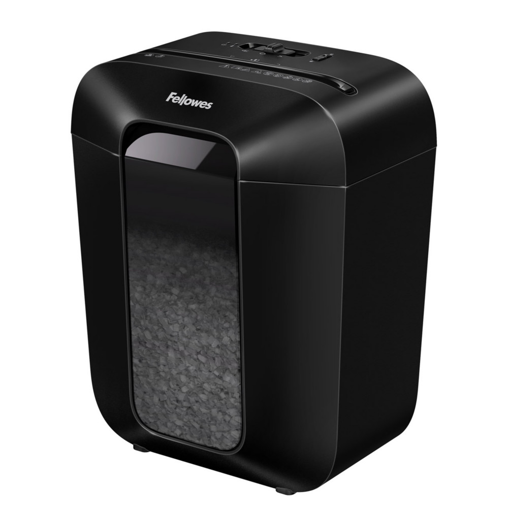 Fellowes Destructeur de documents LX41 coupe croise DIN P4 - 8 feuilles - Corbeille 17 L