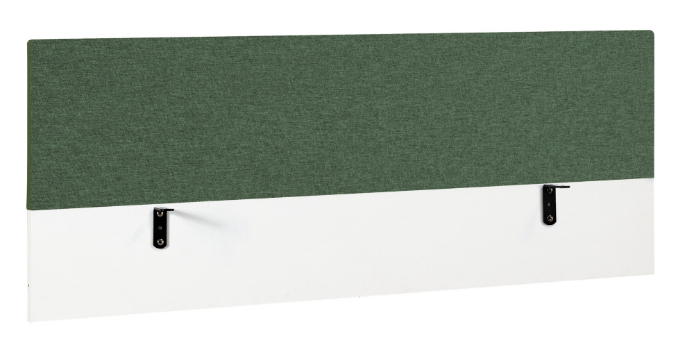 Ecran de sparation Vitaly L.160 x H.60 cm - Tissu Vert Forest
