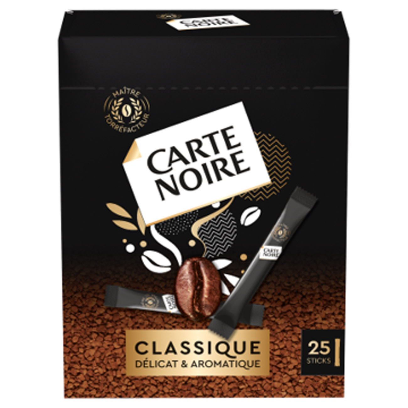 Café Soluble Classique Carte La Boîte De 45g 25 Sticks - vue 2