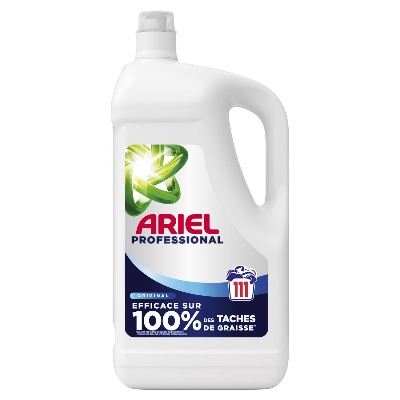 Ariel Lessive Professionnelle Original pour le linge - Bidon de 111 doses