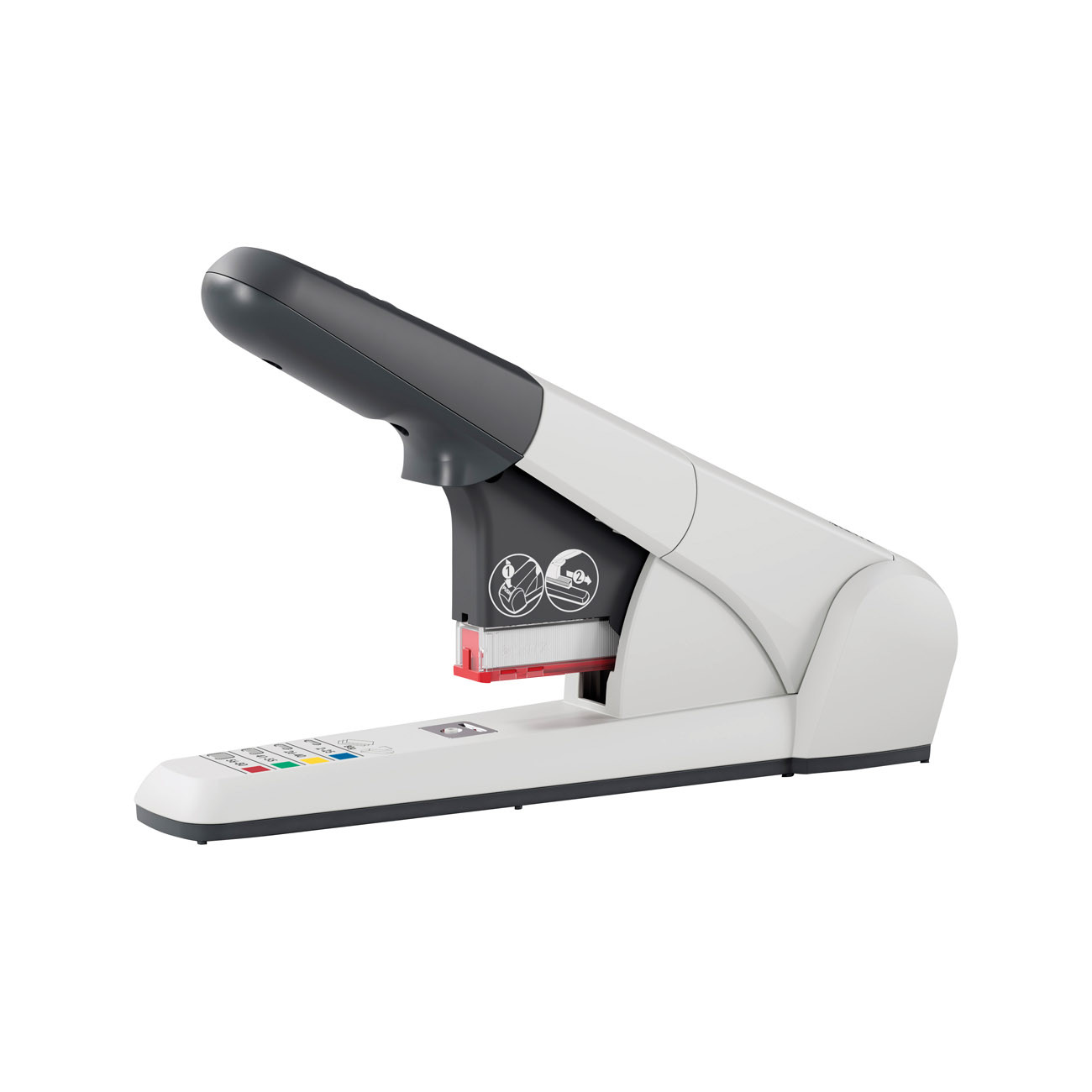 Rapid+Agrafeuse+de+bureau+Fashion HD70+-+Agrafes+9/8-10+et+23/8-10+-+Capacite+70 feuilles+-+Argent+et+Orange