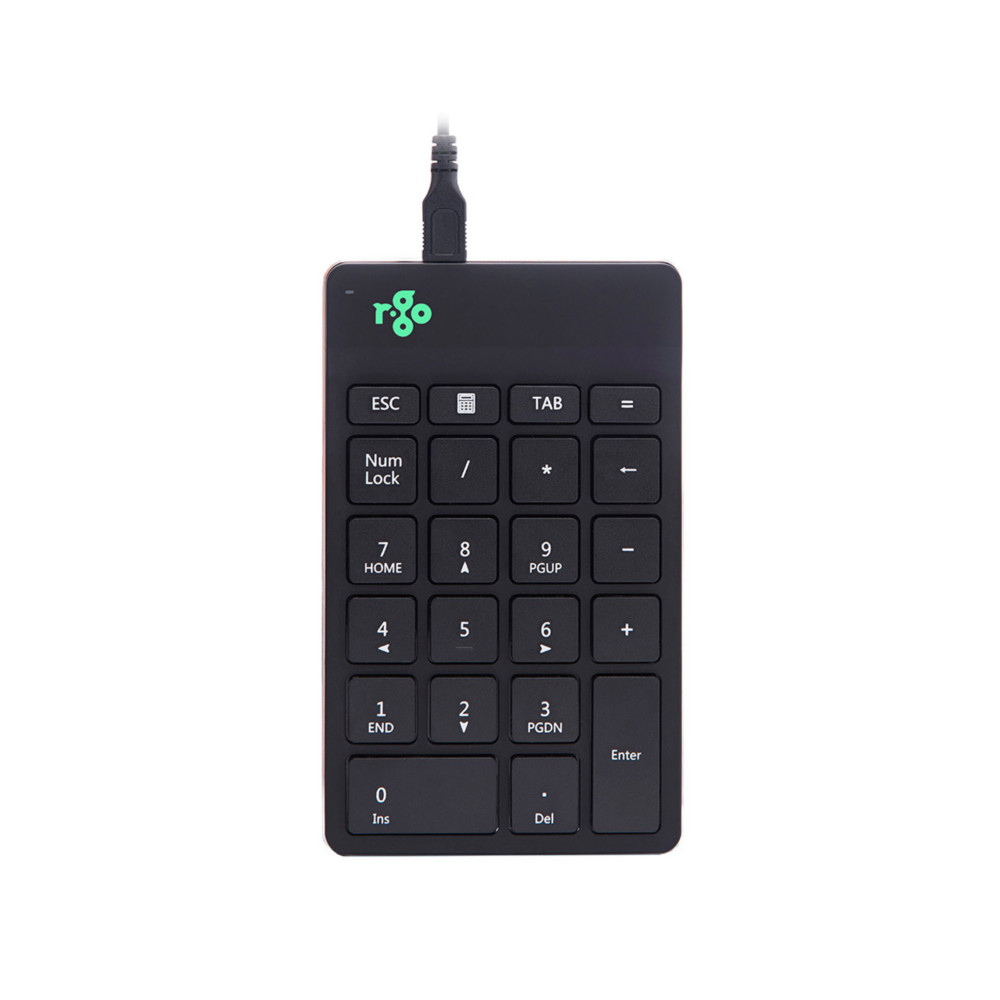 R-Go Tool Numpad Break - Pav numrique filaire USB-A - Noir