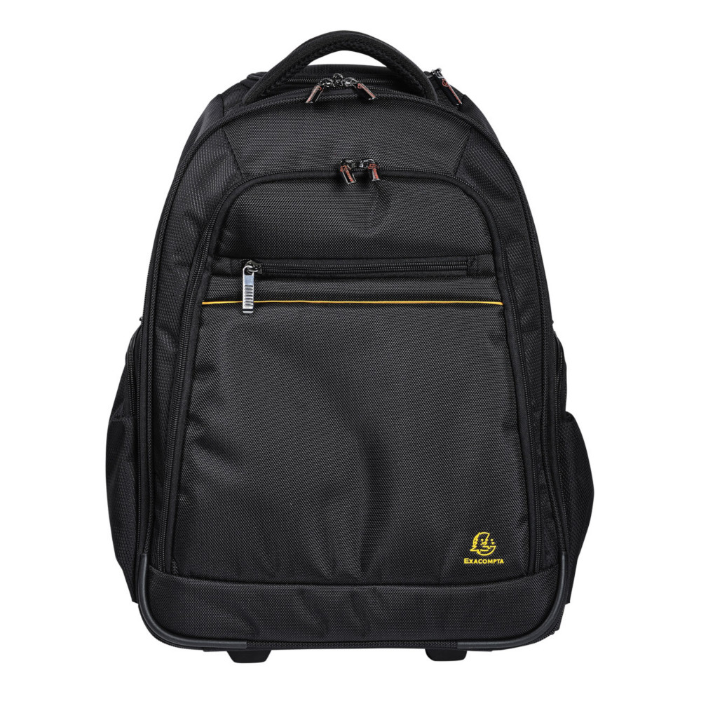 Exacompta Sac  dos  roulettes Exabusiness noir pour ordinateur portable 15,6''