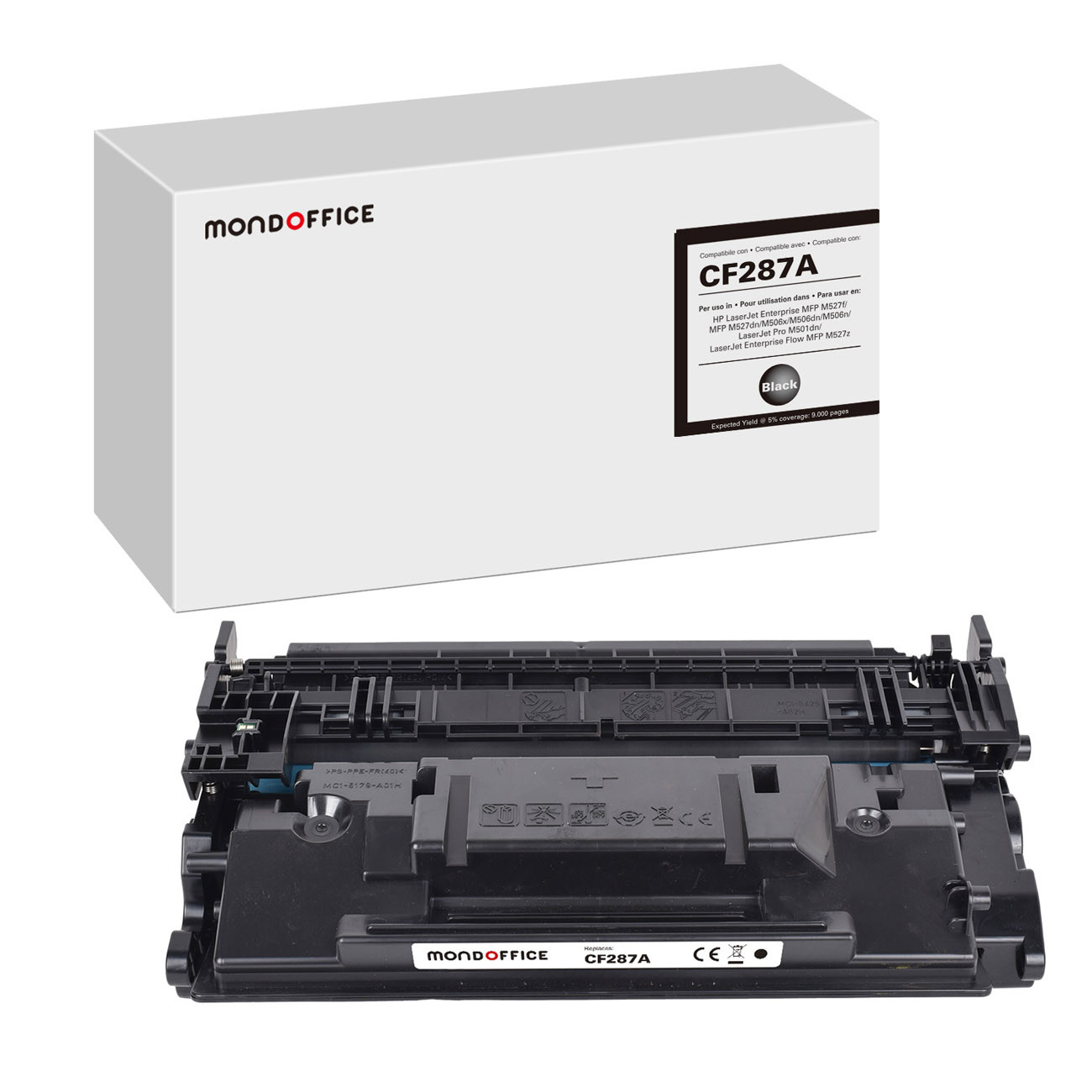 MONDOFFICE Toner compatible HP 87A - Noir