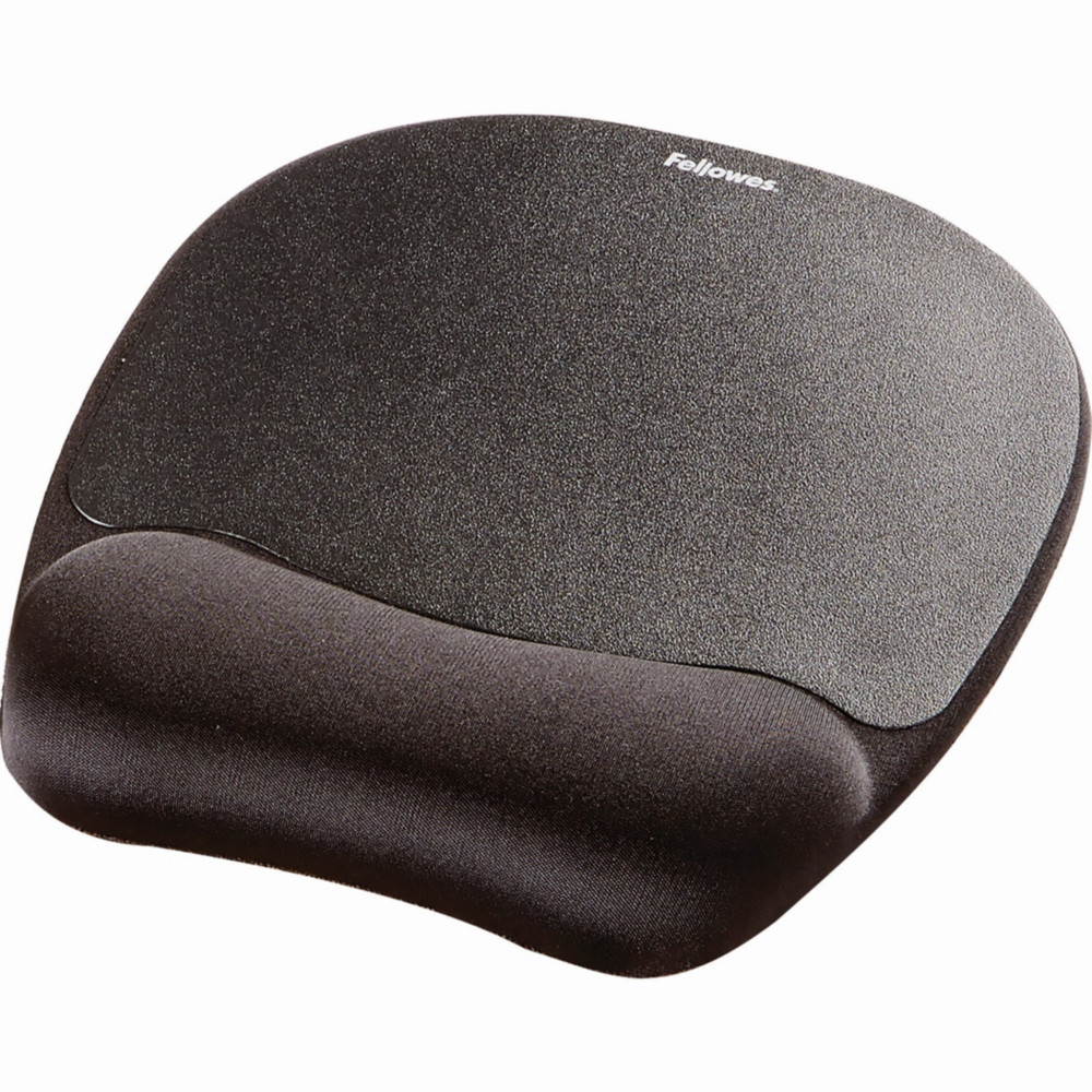 Fellowes Ergo Mouss' Tapis de souris ergonomique avec repose-poignet intgr - Noir