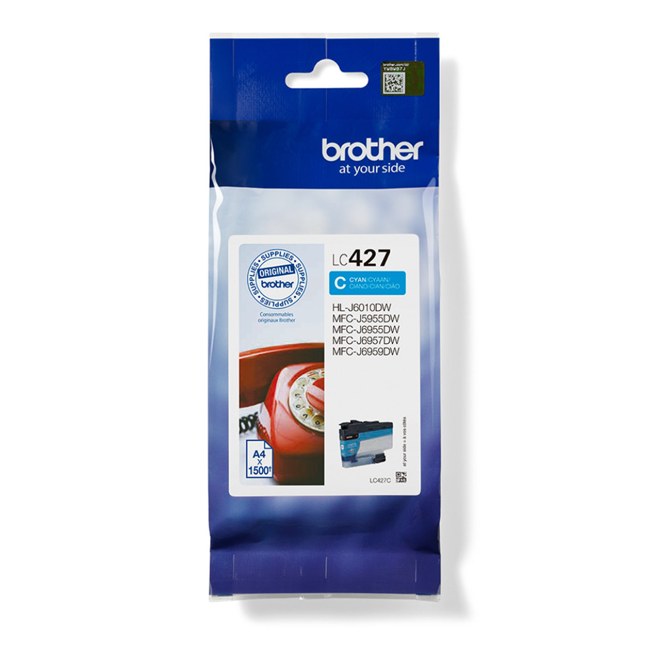 Brother LC427C Cartouche d'encre originale - Cyan