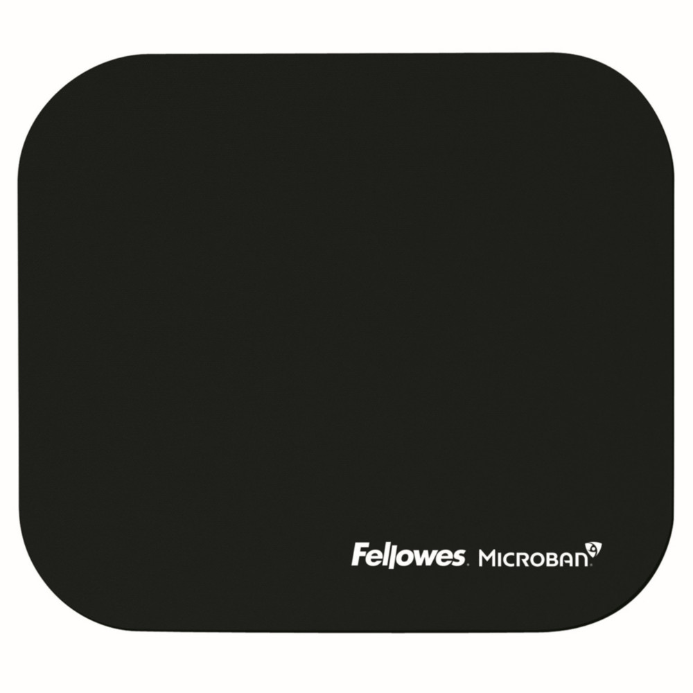 Fellowes Microban Tapis de souris - Noir