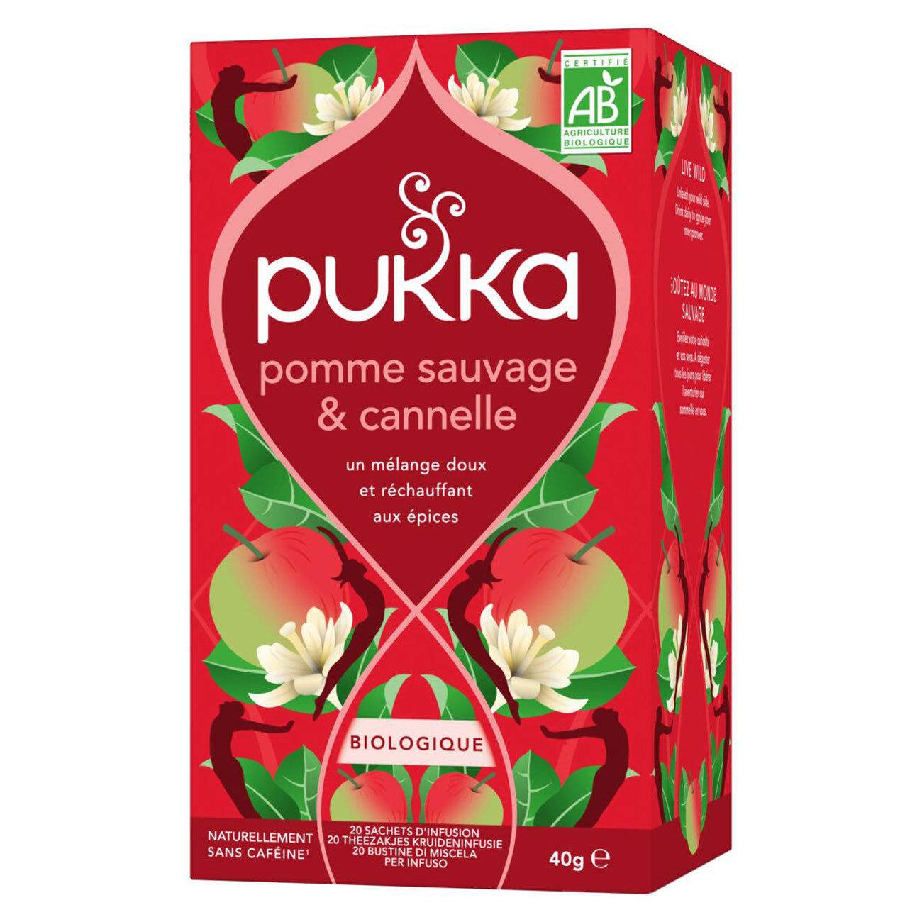 Infusion Bio Pomme Sauvage Pukka La Boite De 80 Sachets - vue 2