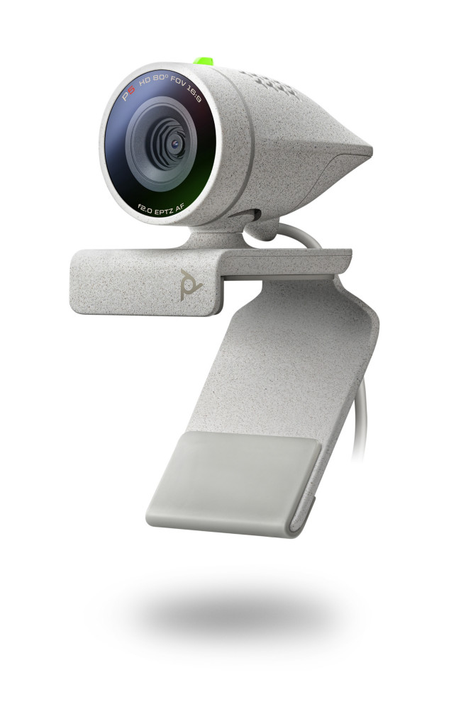 Poly Studio P5 - Webcam filaire USB 2.0 1080p Full HD - Gris