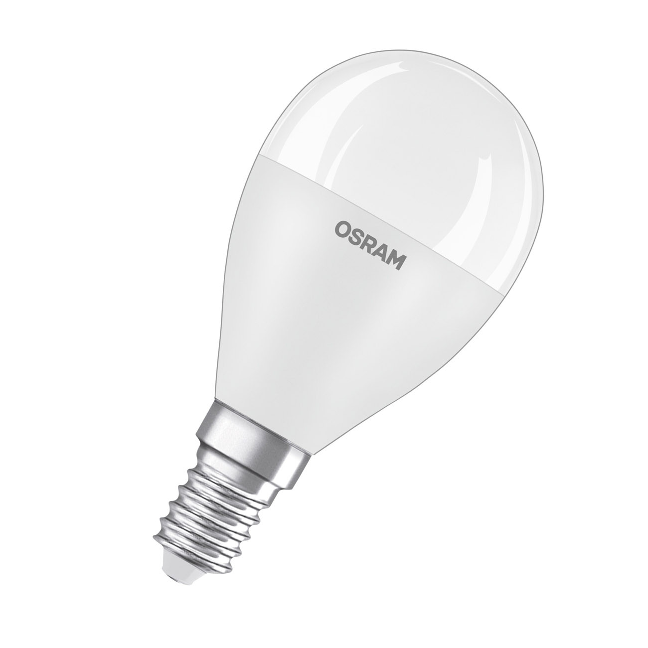 Osram Ampoule sphérique E14 opaque 7,5 W - 806 lm - Blanc chaud 2700K - Equivaut 60 W