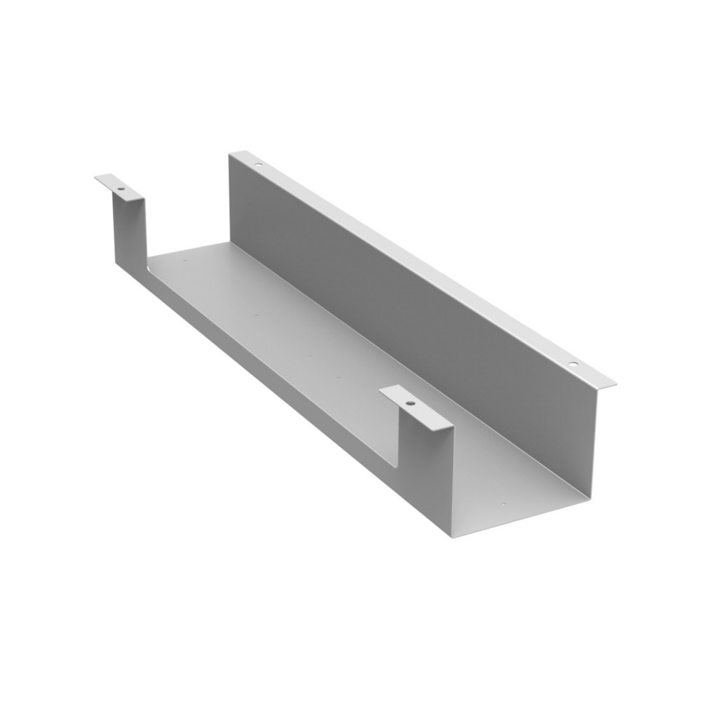 Goulotte organisateur de cbles L. 60 cm  Aluminium