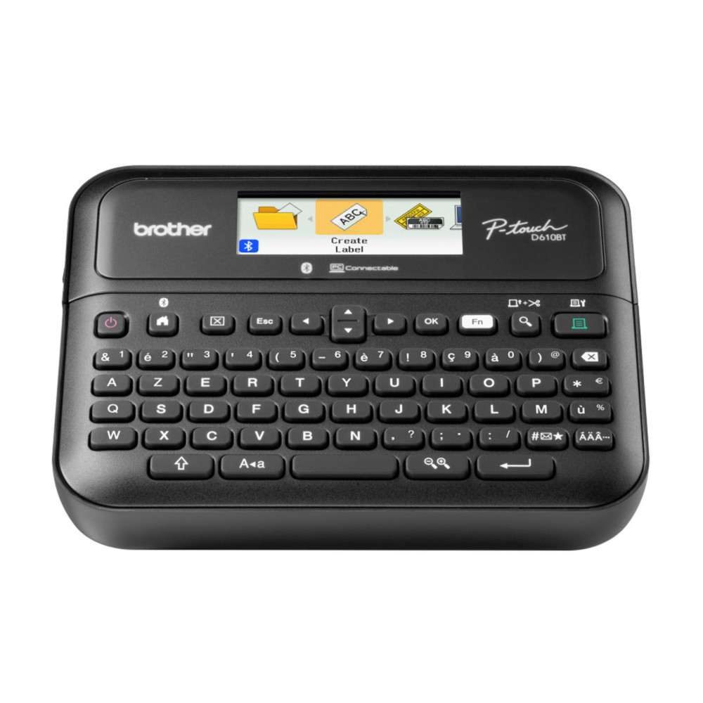 Brother Etiqueteuseconnectable PT-D610BTVP clavier AZERTY