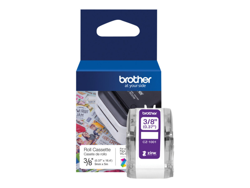 Brother Ruban d'tiquettes tout-en-couleur CZ-1001 - 9 mm x 5 m