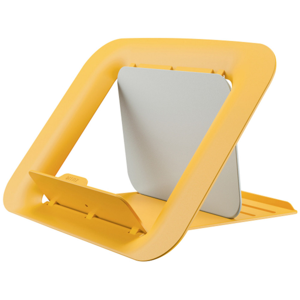 Leitz Support pour ordinateur portable rglable Ergo Cosy - 80% de plastique recycl - Jaune