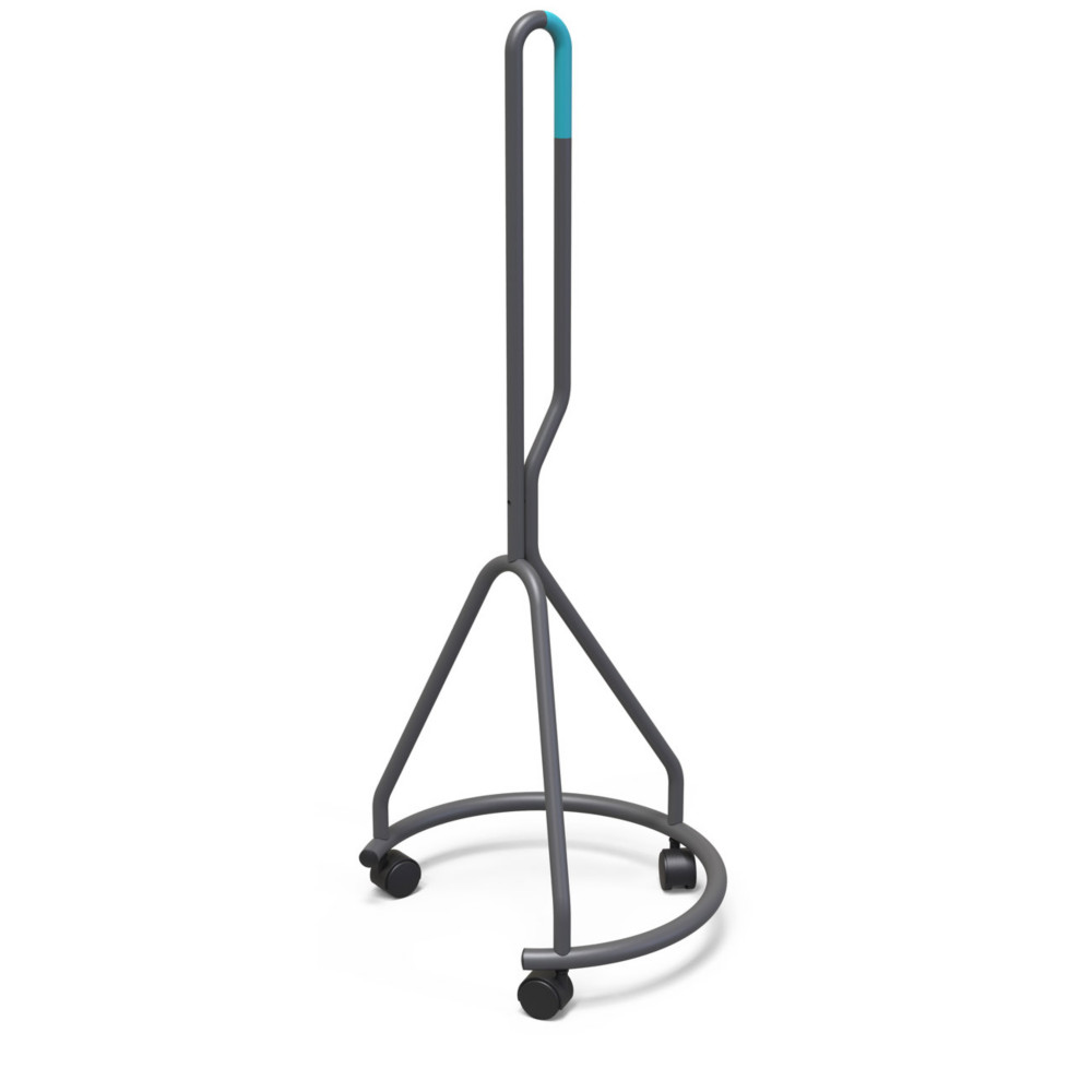 Alba Chariot de rangement sur roulettes pour tabouret Nimbo - Noir