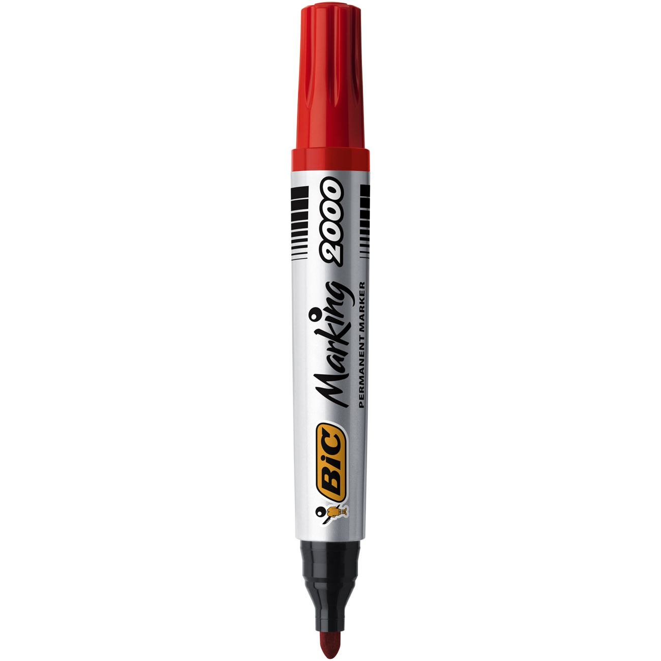 BIC Marking 2000 ECOlutions Marqueur permanent pointe ogive moyenne - Rouge