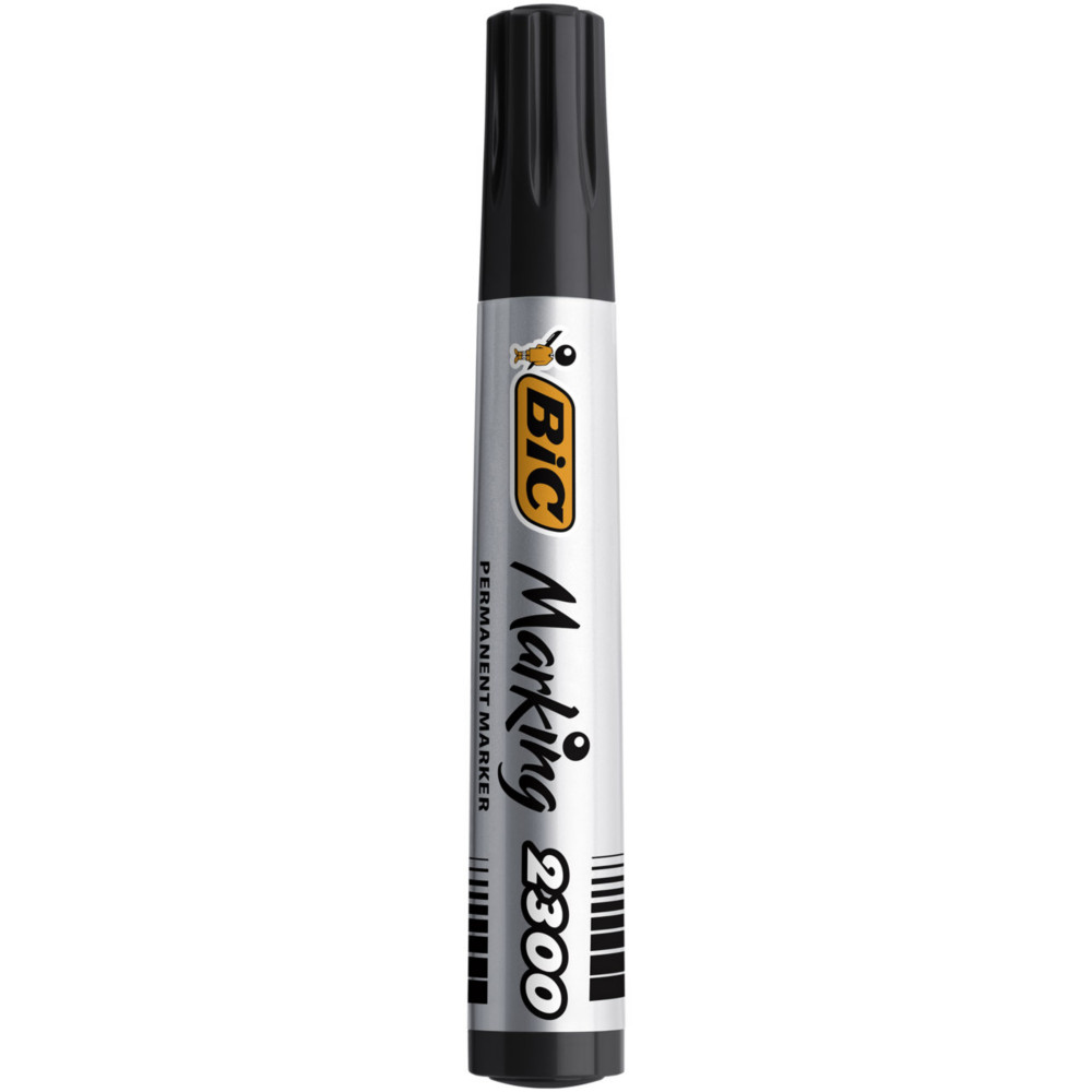 BIC Marking 2300 ECOlutions Marqueur permanent pointe biseaute - Noir
