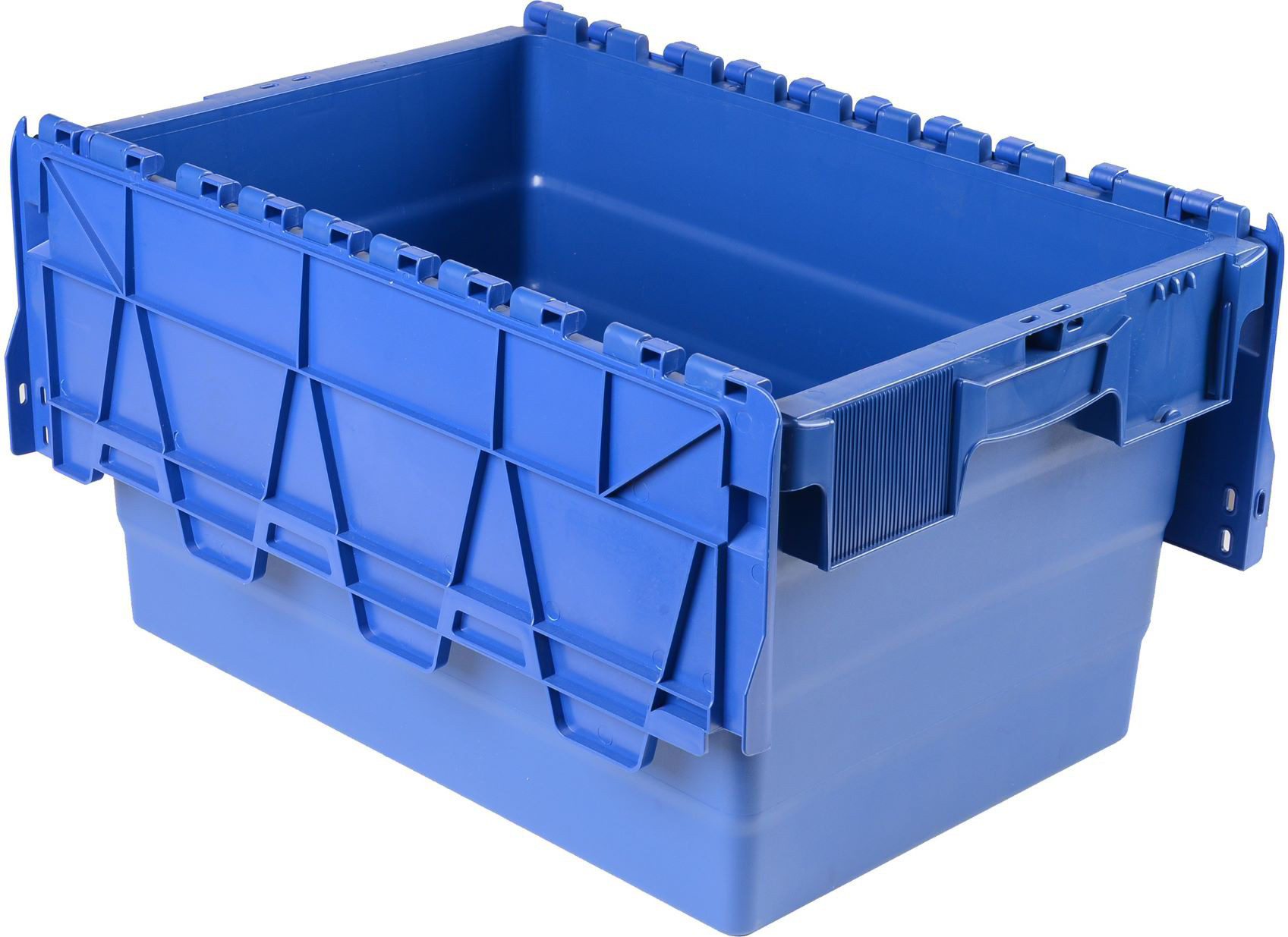 Viso+Bac+navette+à+couvercle+integre+54+L+-+Bleu