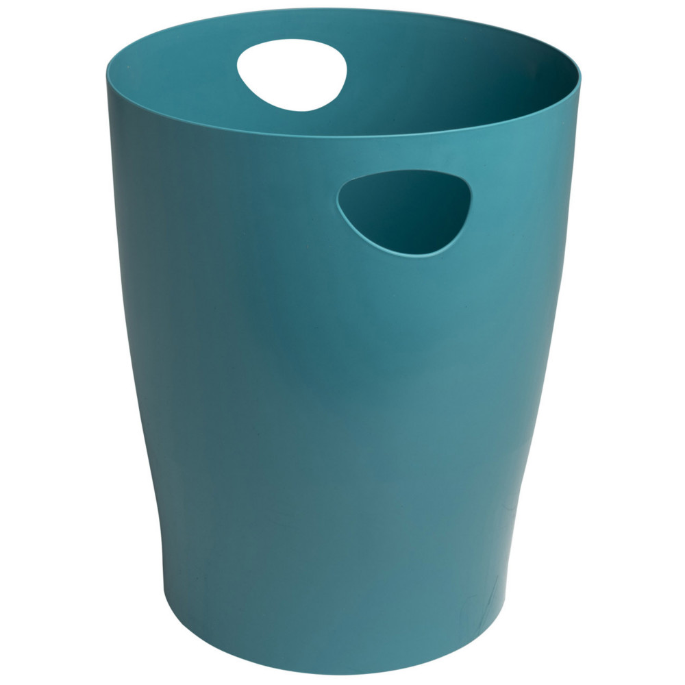 Exacompta Corbeille  papierEcobin Skandi 15 L - Bleu pacifique