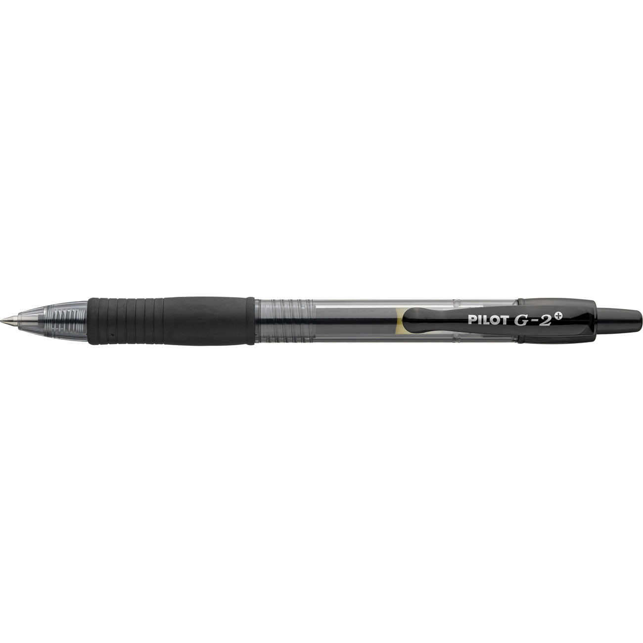 Pilot G2+ Stylo roller encre gel rétractable pointe fine 0,5 mm noir