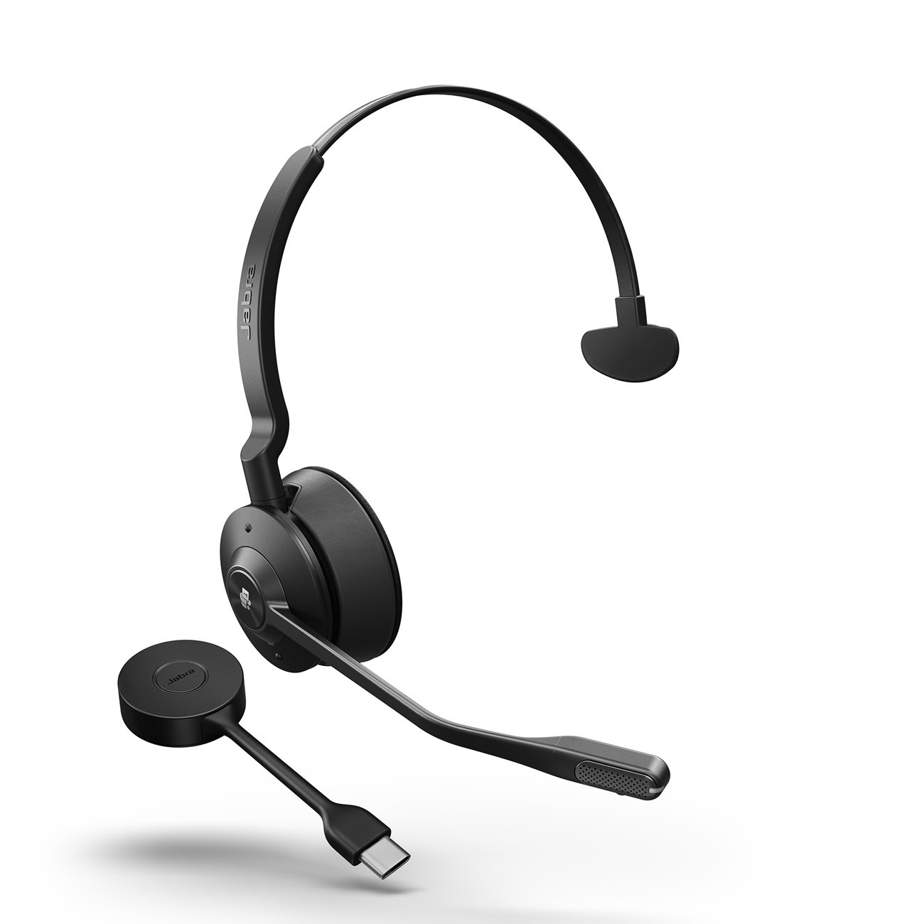 Jabra Engage 55 SE Mono Micro casque sur oreille DECT sans fil USB C via adaptateur DECT Certifié pour Microsoft Teams - vue 8