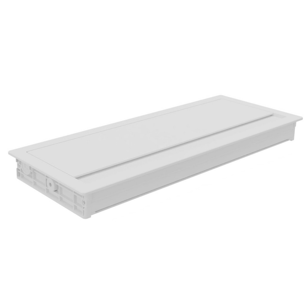 Trappe pour cble Top Access - L. 31,6 x P.12 cm - Blanc