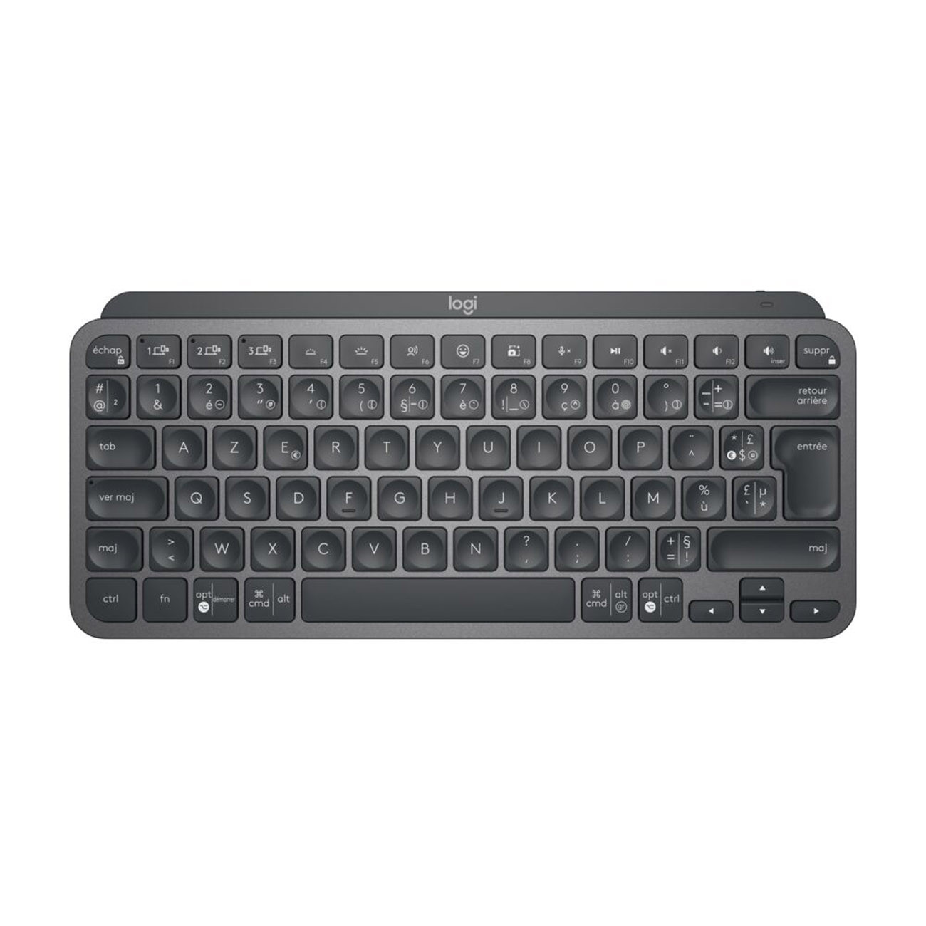 Clavier à ciseaux Logitech MX Keys Mini for Business AZERTY rétroéclairé - vue 6